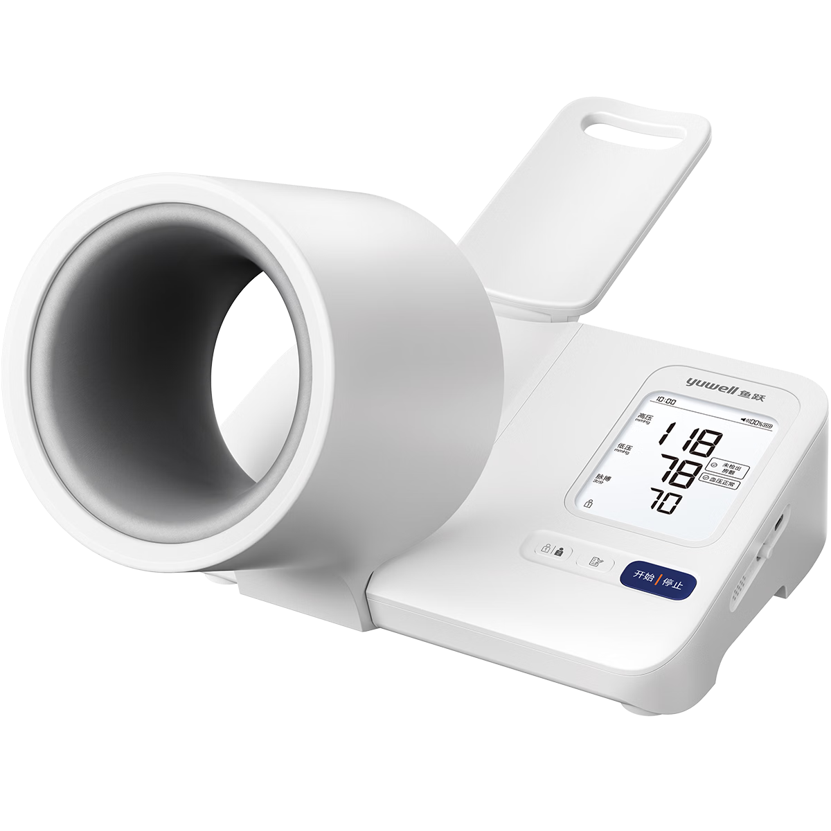 鱼跃（Yuwell）房颤心律早筛臂筒式医用高精准全自动电子血压计血压仪器充电692