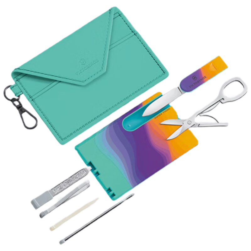 维氏瑞士军刀瑞士卡82mm多功能折叠刀水果刀0.7100.E222多巴胺色