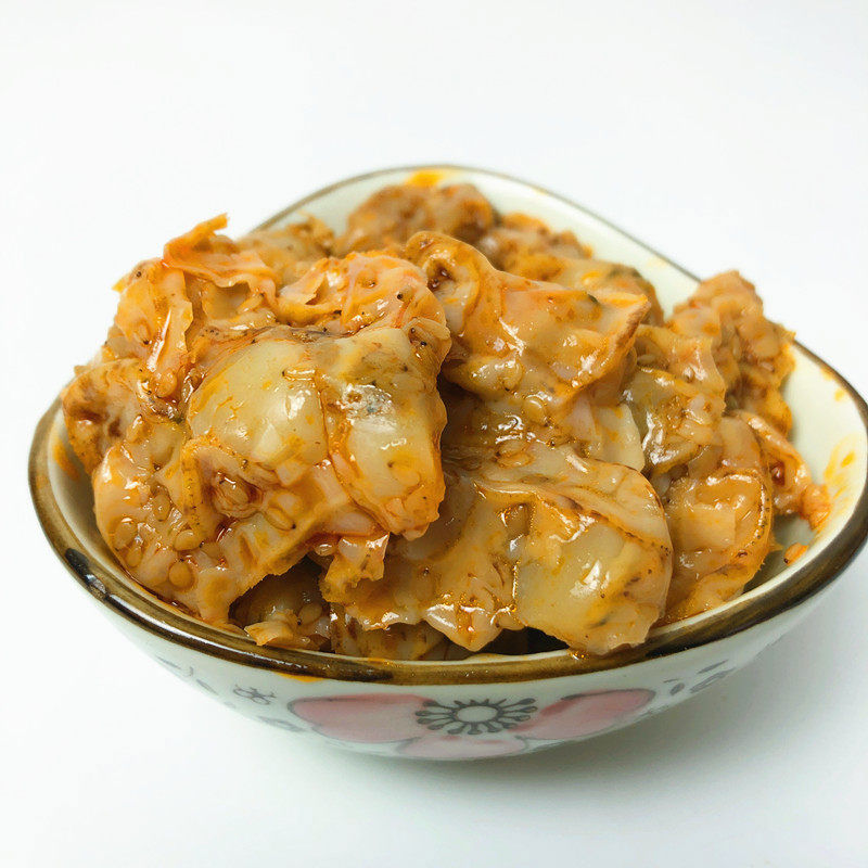 香辣鲜贝扇贝肉500g麻辣小吃熟食真空包装即食大连特产海鲜零食 500g香辣鲜贝