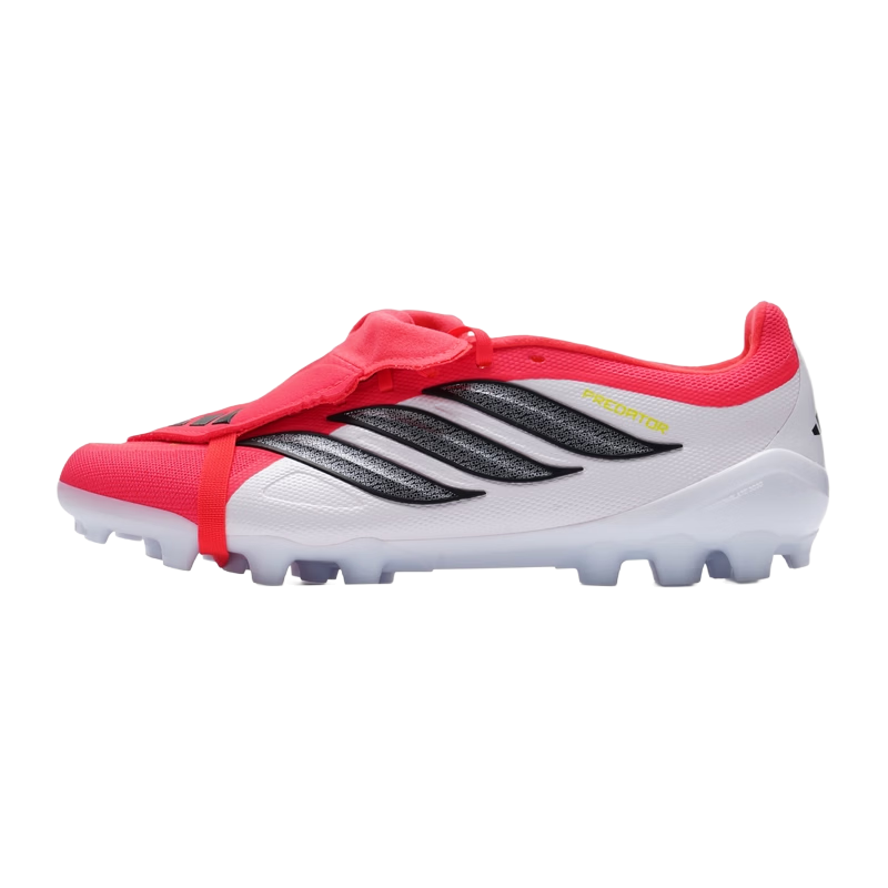 阿迪达斯 (adidas)男子足球鞋 25秋季新款PREDATOR猎鹰 AG短钉中端足球鞋 【猎鹰PREDATOR】黑色/拍大一码/晒图退5 40.5 (255mm)