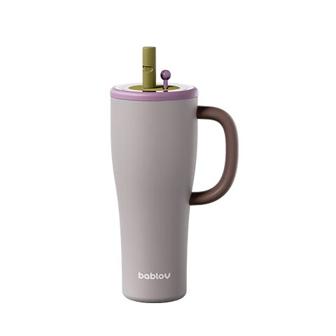 BABLOV花伴森保温杯水杯1000ml男女款316不锈钢吸管杯送男友/送父亲