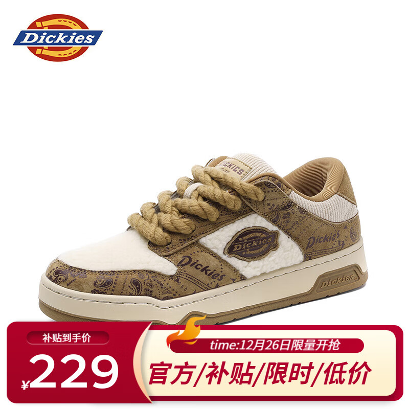 ���ڲ�����Dickies��Ь��Ь2025����Ь���п�����Ь�ٴ��˶�Ь��ʿ���Ь����Ь ��¹��(�������) 43 229Ԫ