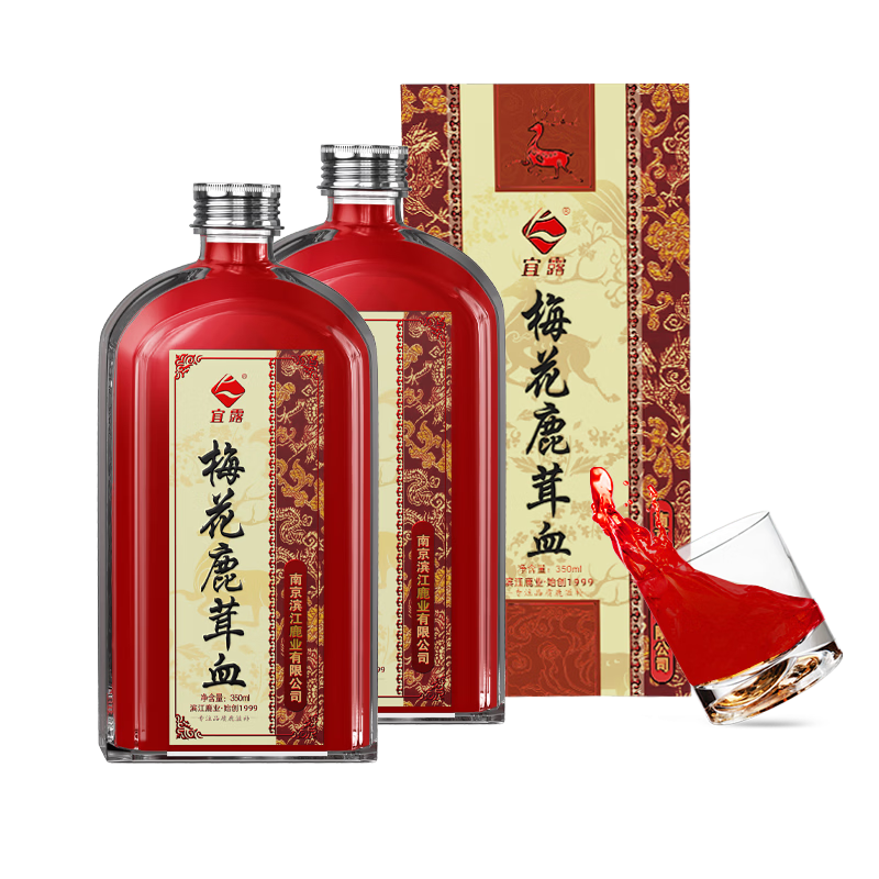 ��¶÷��¹��Ѫ�̲�����÷��¹��Ѫ��50%����׳�����˲�¹Ѫ��¹�޾� �������̲���÷��¹��Ѫ��˫ƿװ 350ml*2ƿ 340Ԫ