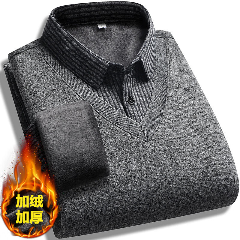 ��ʫ����ʿ������ë���г�������֯���ж������޼Ӻ������������·���װ ǳ��ɫ���޼Ӻ� XL �Ƽ�130-150�� 54.9Ԫ