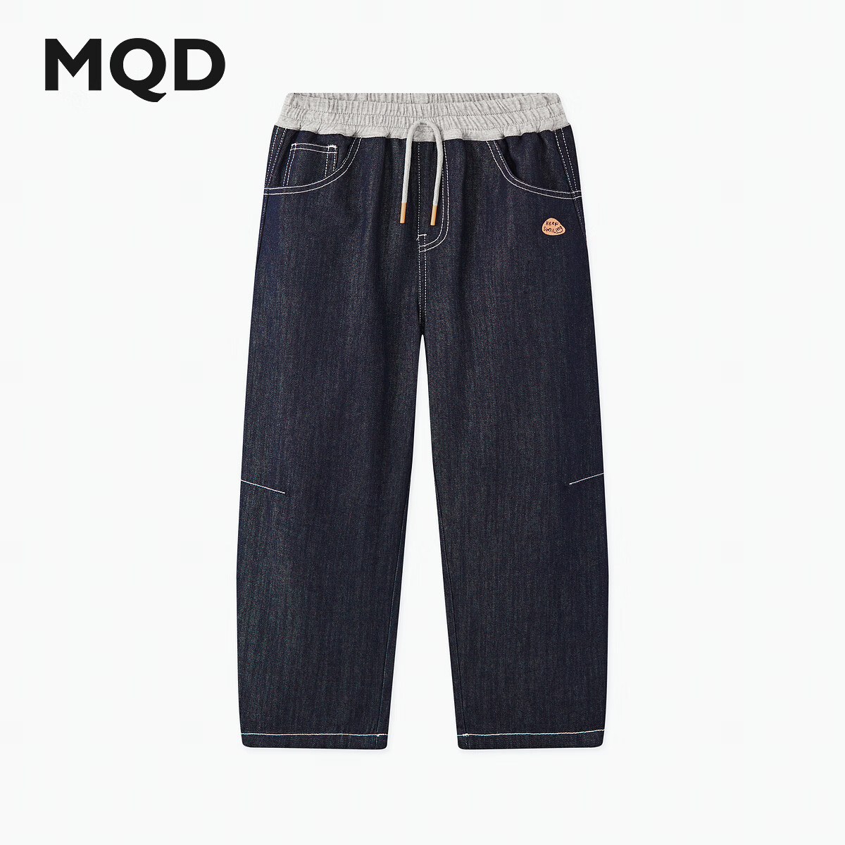 ����١��䵶�㡿MQD��ͯ26���¿�ƴɫ��������ţ�п㳤�� ԭţ��ɫ 160 192Ԫ