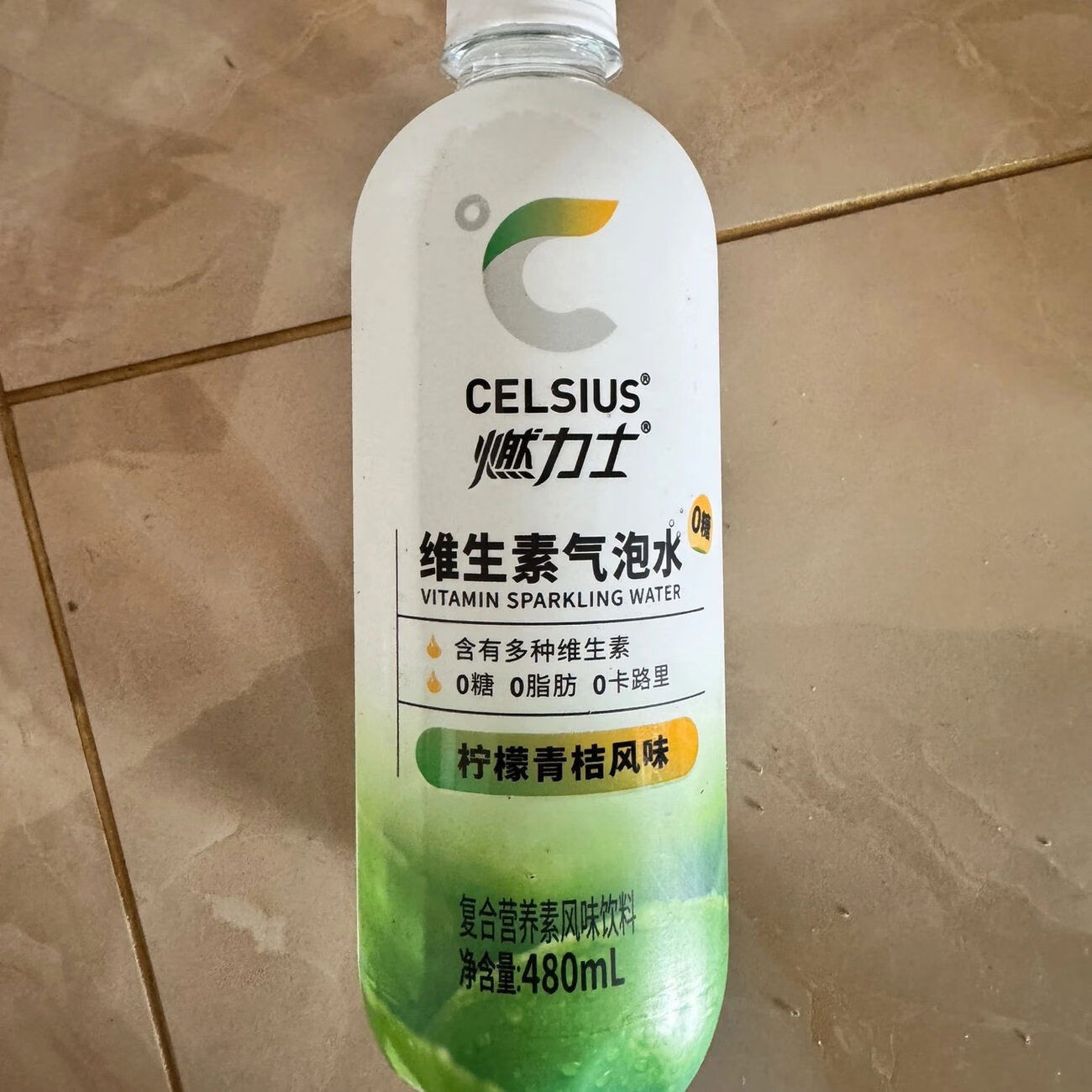 燃力士气泡水480ml6瓶0糖0脂0卡0阿斯巴甜汽水大日期 盲盒混合口味*66瓶