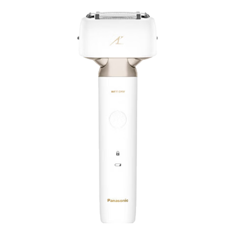 松下（Panasonic）【七夕礼物】亲肤小锤子2.0升级电动剃须刀LM34往复式刮胡刀智能感应全身防水生日礼物送男友老公 白色LM34-W【TYPE-C-双滚轮】小锤子