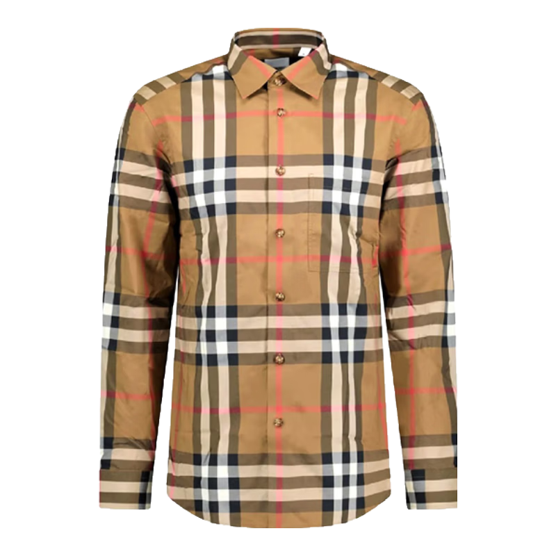 BURBERRY�������ͱ����ﶬ�¿���ʿ��ɫ�������и��Ƴ������80929171 XL