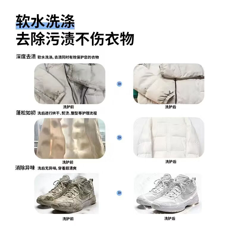 【衣鞋任洗】羽绒服/棉服/大衣/运动鞋清洗服务 京东洗衣 上门取送 干洗水洗 去渍整型 不限长短款式 衣鞋任洗 5件