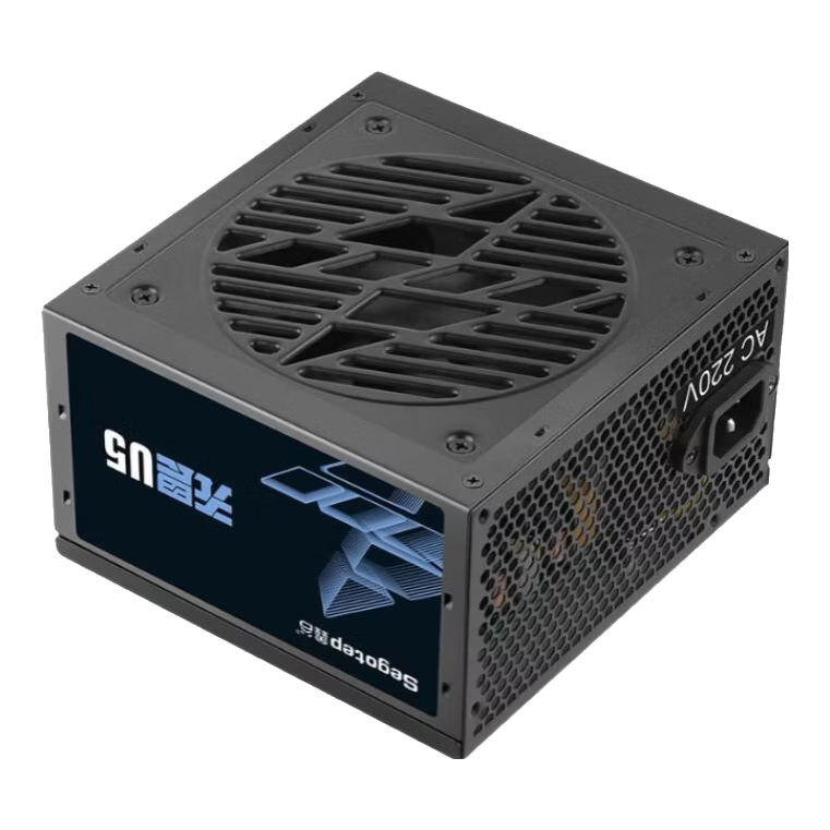 鑫谷無畏系列無畏U5/U6+/U7+全新電源額定500W650W750W靜音臺式電腦主機電源三年保修 鑫谷無畏U5 500W黑色工包+贈送電源線