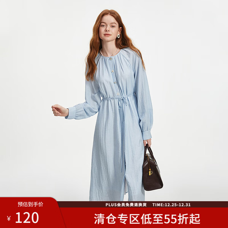 ��˼������Ƹ�Բ������ȹŮ2024��װ�¿�����������ݸ���ȹ��Ů ������ M 120.45Ԫ