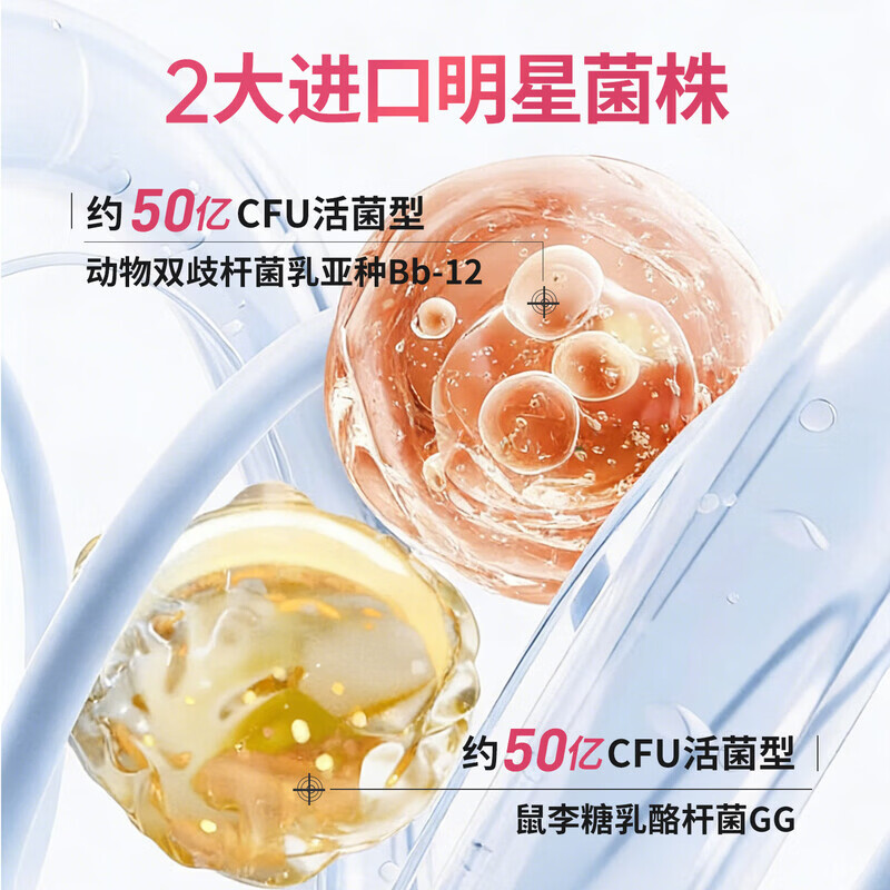 童年故事Child Story动物双岐杆菌+鼠李糖乳杆菌GG 复合益生菌益生元粉剂 (新西兰原装进口) 100条*1袋