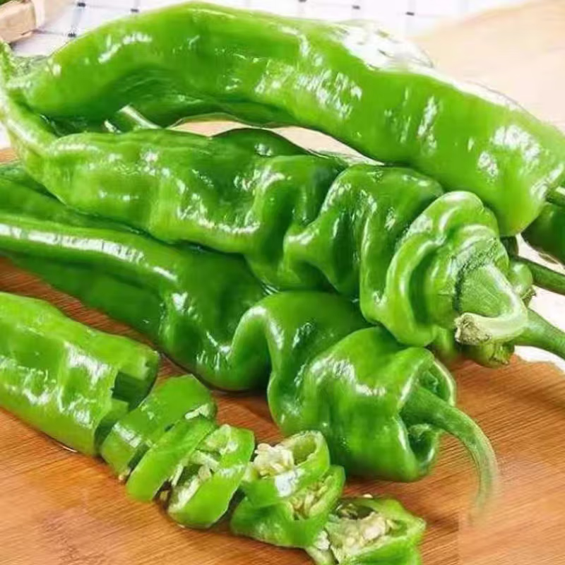 新鲜现摘螺丝椒薄皮香辣超市生鲜蔬菜青椒 新鲜螺丝椒5斤