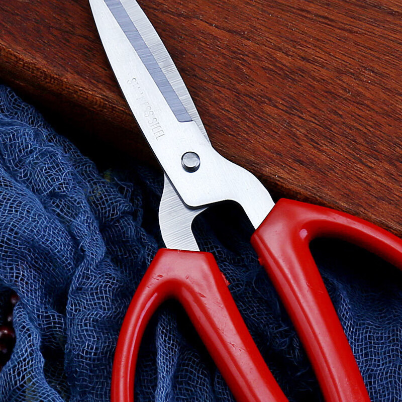 【厂家直供】剪刀家用不锈钢剪刀强力剪耐用结婚剪手工专用剪刀 E33[大号-剪刀】
