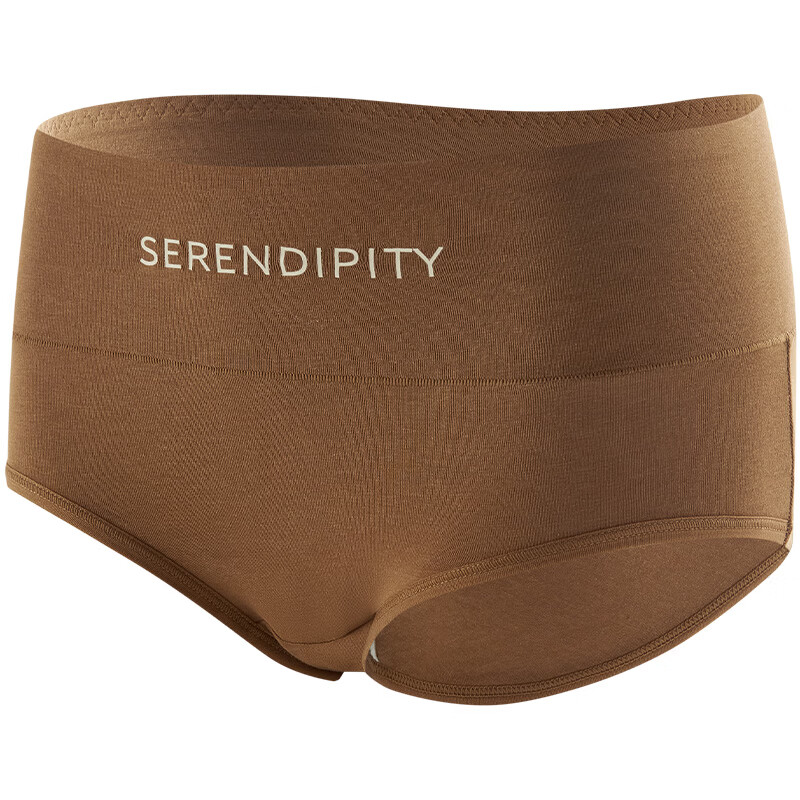 古今内裤女士全纯棉抗菌裆高腰收腹提臀无痕透气三角2026新 杏色+麦麸+驼色+咖啡 纯棉底裆 4条 XL 建议体重60-70kg