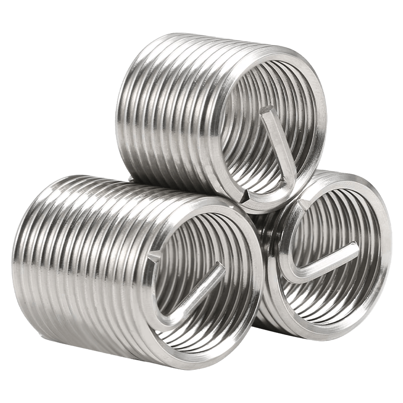 佰瑞特（bairuite）304不銹鋼螺紋牙套螺紋保護(hù)套螺絲套鋼絲套彈簧修復(fù)鋼套細(xì)牙螺套 整體長的單位：mm/毫米