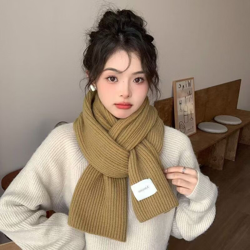 OLOIU�¿ϵ�ٴ��Χ�з����ޱ�ůѧ������ë��Χ��Ů ����ɫ 25-155cm 49Ԫ