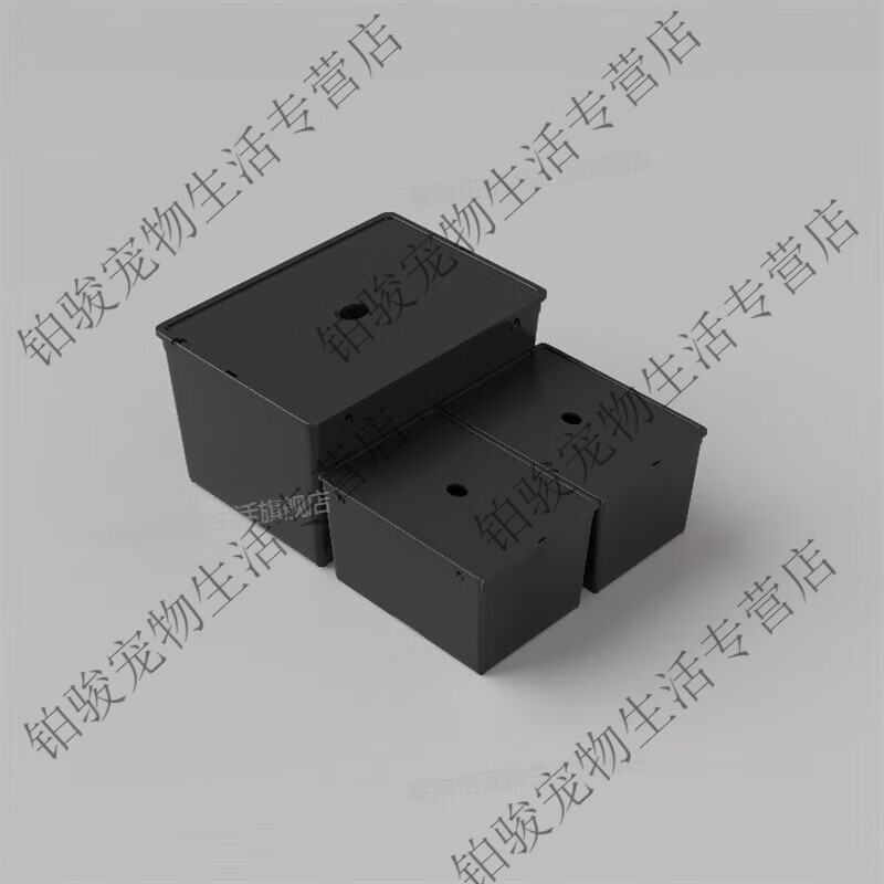 乌龟发色盒隔离盒大号发色饲养盒麝香巨头龟红面杂食龟隔离盒 白色小号尺寸18-12点5-10点5 裸盒