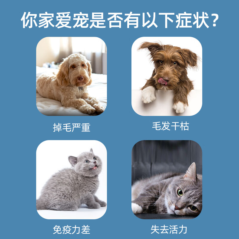 亲昵宠物鱼油狗狗猫咪三文鱼油美毛亮毛护肤宠物深海鱼油 狗狗专用鱼油 248ml