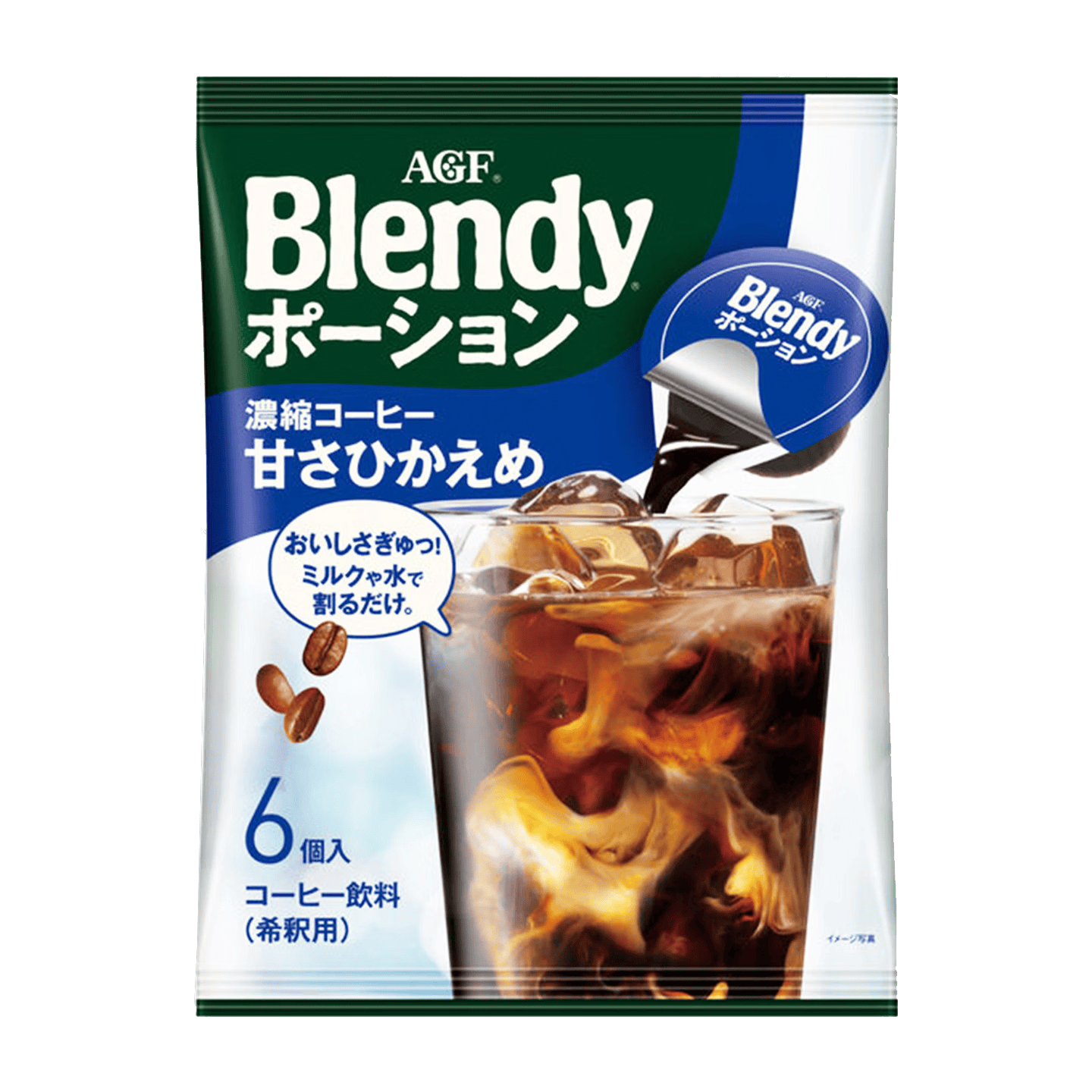 AGF Blendy ��彺�ҿ���Ũ��Һ 18g*6ö 108g 11.9Ԫ