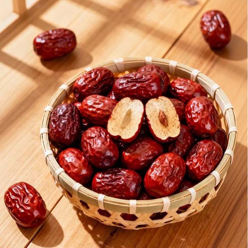 宋韵淼林新疆若羌灰枣礼盒 免洗红枣年货干货礼盒过年送长辈亲友零食1.8kg 【工厂直发】新疆若羌红枣礼盒1.8kg
