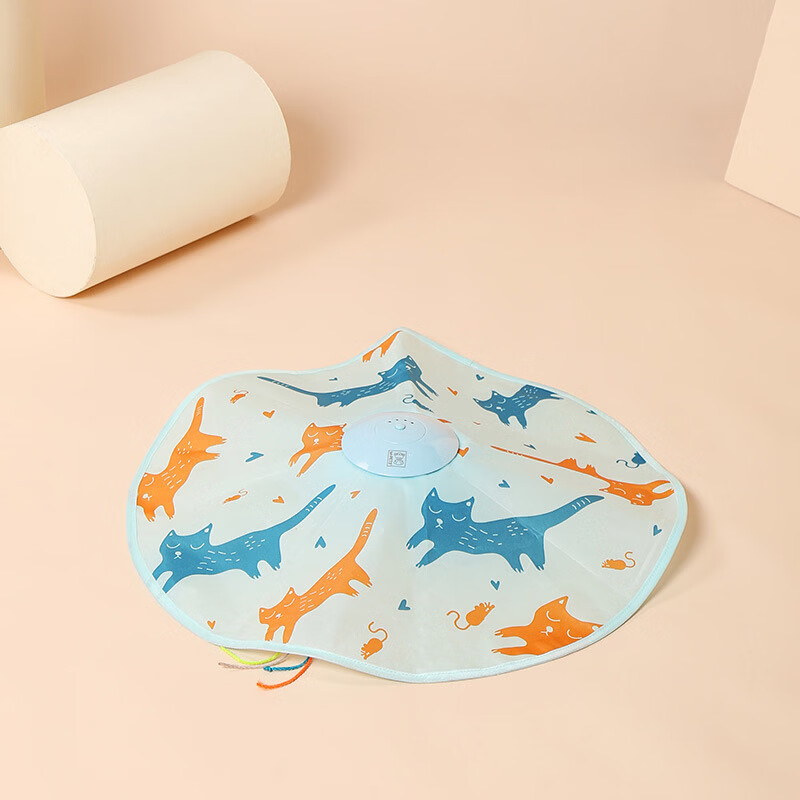 M-PETS銷(xiāo)售貓咪玩具逗貓棒自嗨轉(zhuǎn)盤(pán)自動(dòng)旋轉(zhuǎn)電動(dòng)玩具逗貓神器 MPETS電動(dòng)逗貓玩具 躲貓貓 藍(lán)色