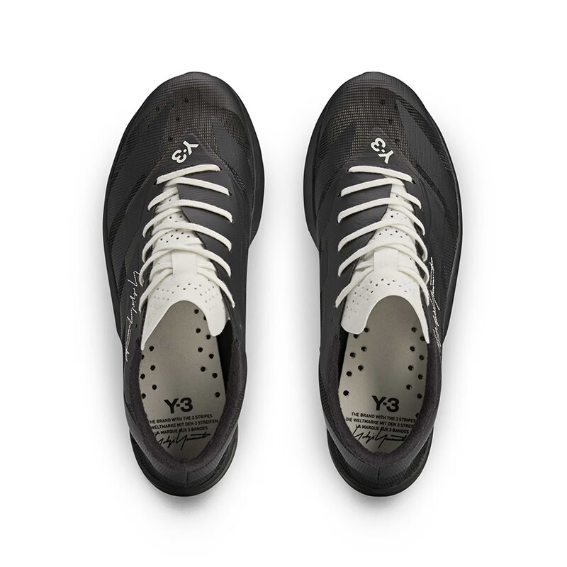 Y-3【618】y3 ADIZERO RC6新款时尚男士休闲鞋55-KJ3444 黑色 36 (220mm) UK3.5