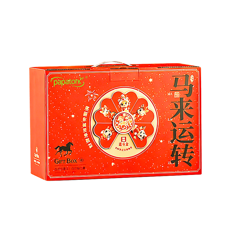 啪啪通（Papatonk）马来运转礼盒389g/箱 零食礼盒 休闲零食 送礼送老人孩子