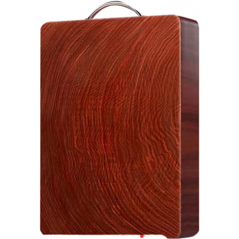 好管家整木红铁木正宗实木菜板厨房家用砧板切菜板铁木案板 U型红铁整木【非洲】30*20*2.6硬