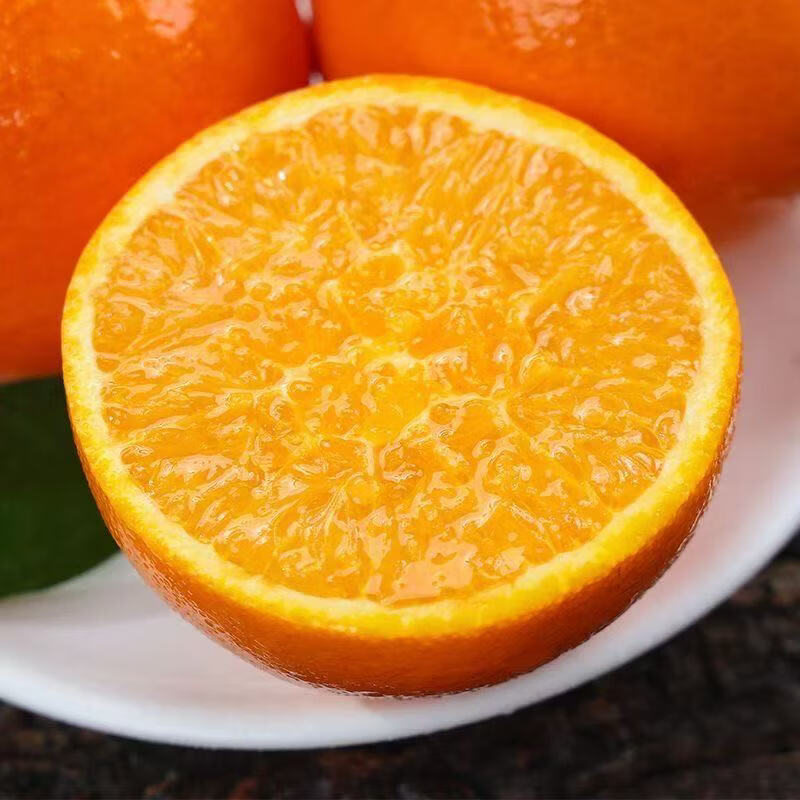 重庆奉节脐橙整箱新鲜当季正宗橙子生鲜纽荷尔橙子可榨汁手剥脐橙 净重5斤【单果70mm+】推荐