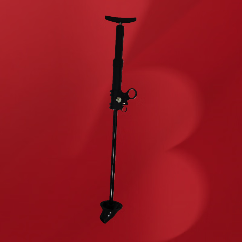 高压马桶疏通器一炮通马桶疏通器疏通管道疏通下水道家用疏通 黑色铝合金接头款款内径 7.5