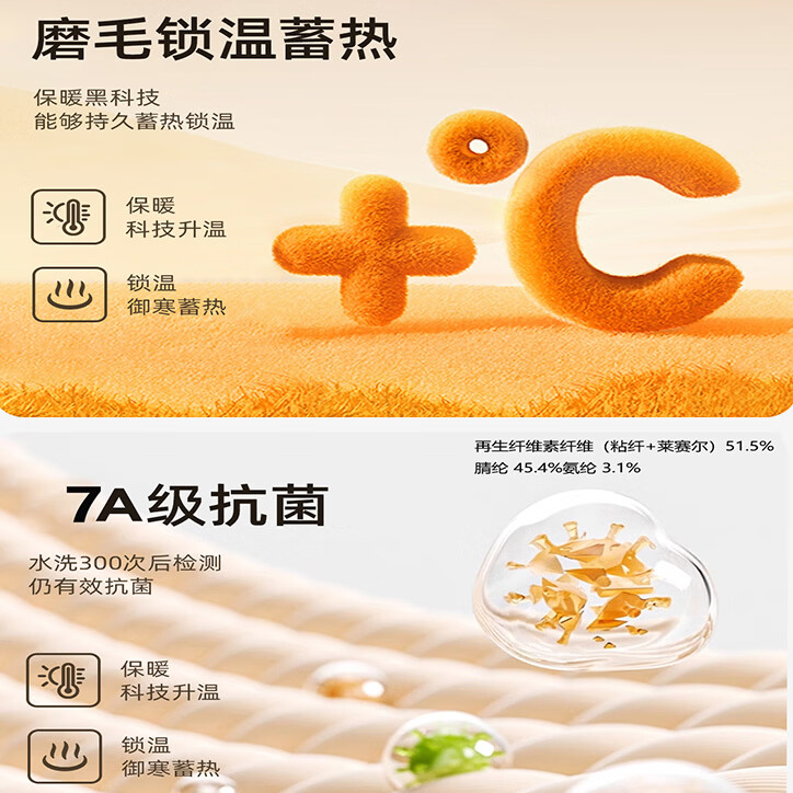 猫人莱赛尔天丝保暖内衣套装7A抑菌保暖秋衣秋裤冬季新款 女-石墨黑 M 【女75-120斤】【男90-140斤】