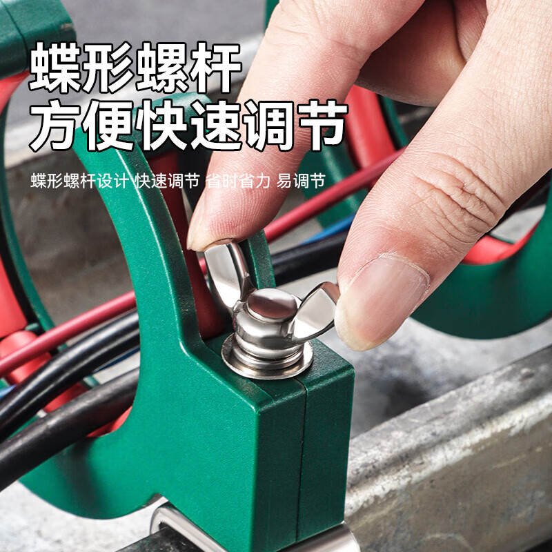 牛享专用桥架拉线滑轮穿线辅助顶棚吊顶车库综合布线弱电工具穿线神器 桥架放线辅助滑轮【绿色】