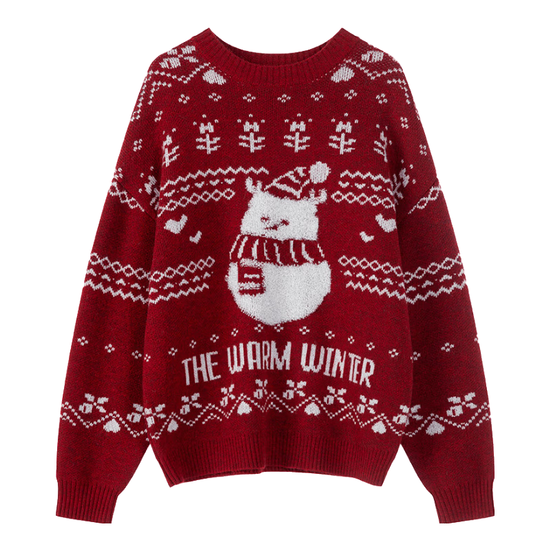 LAGOGO���ɷѶ����Ứ������ͷë��Ů���ȹ��ﶬ�¿�ɰ���֯���� ���(HV) S 155/36 75.22Ԫ