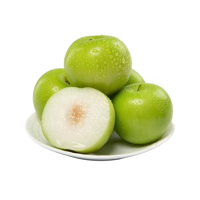 京觅四川树熟牛奶苹果青枣净重3斤单果80g+甄选清甜脆爽源头直发包邮