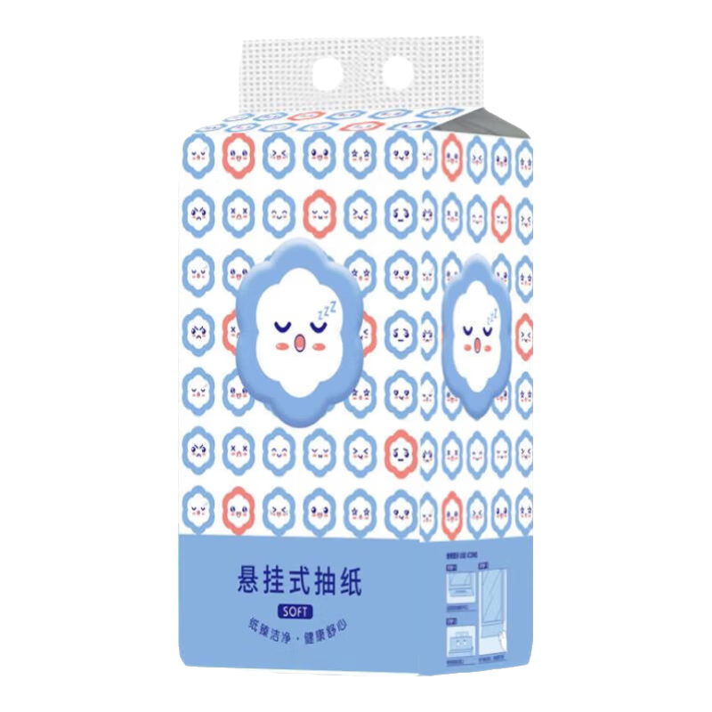 若曦12提悬挂式12000张抽纸整箱更划算家用卫生纸餐巾纸厕纸批发 5层1000张*2提