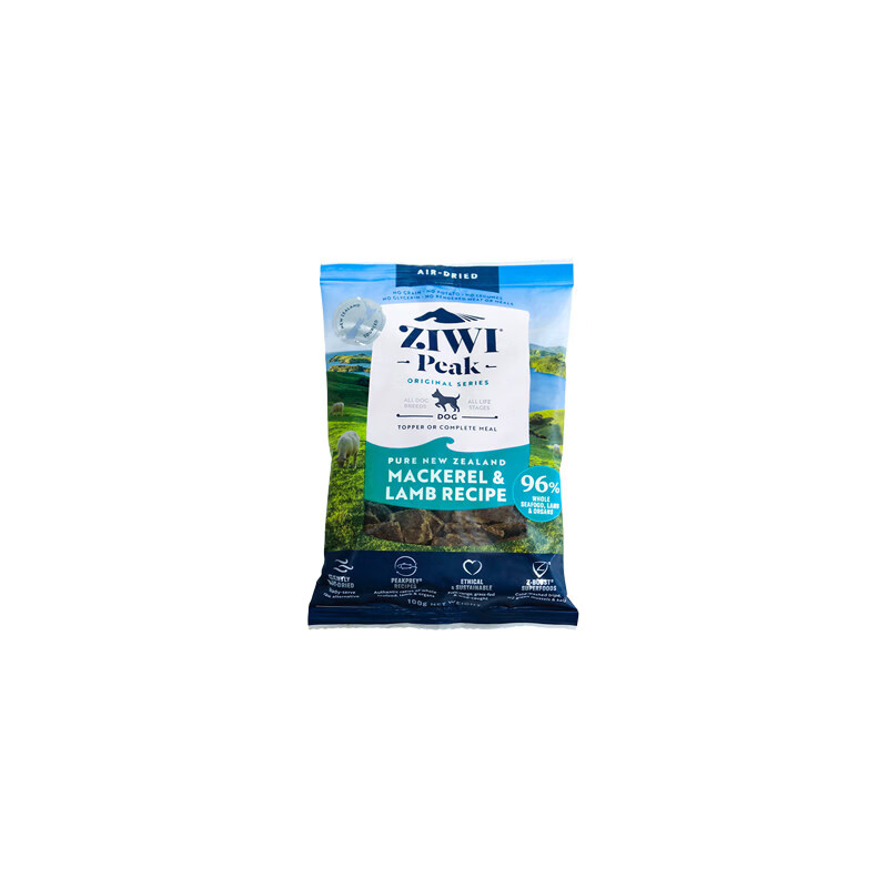 滋益巅峰（ZIWI）新西兰进口无谷风干粮高肉全犬种多口味 马鲛鱼羊肉100g 0g 以选项规格为准
