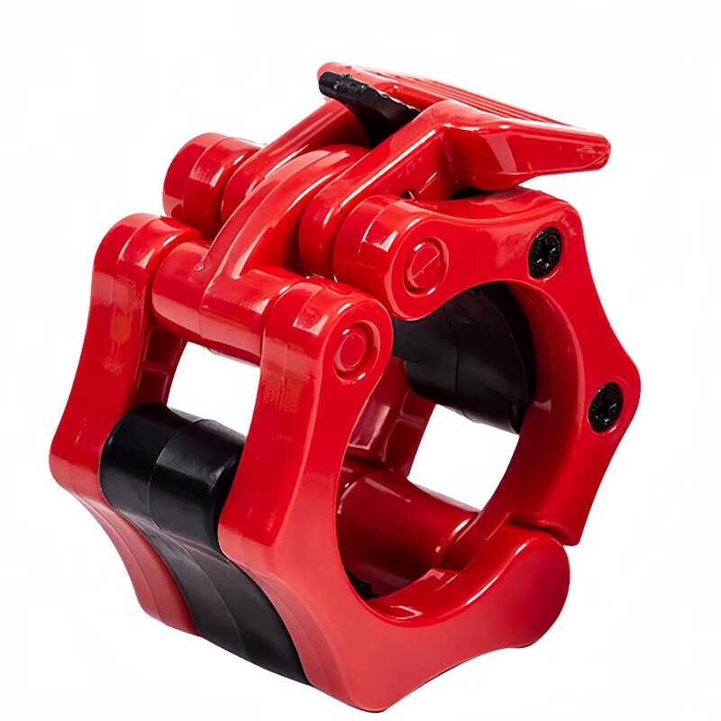 【厂家直发】哑铃卡扣固定器螺丝配件专用快拆卡簧螺母2.5cm奥杆5 黑色一对2.5CM