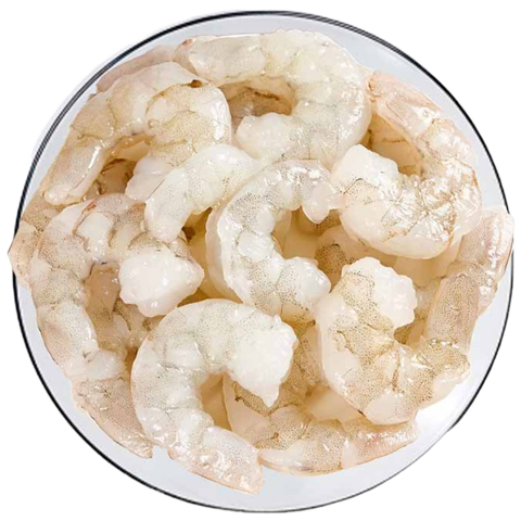 海宴农精选南美白虾仁 无冰净重2斤 68-88只 轻食简餐去虾线