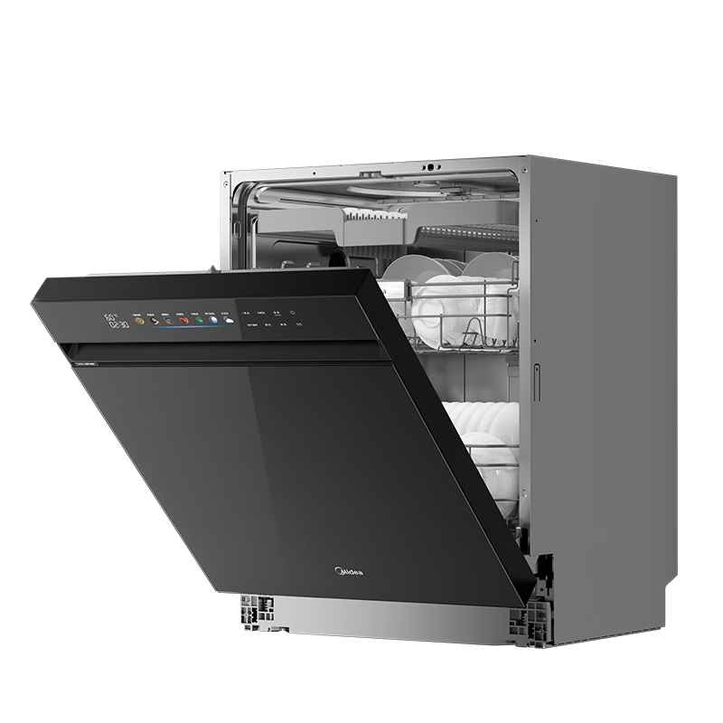 美的（Midea）【万向X6S Max】洗碗机嵌入式150L以上七星消杀18套一键洗消烘存蒸汽单消毒UV杀菌105℃热烘不锈钢 嵌入式  (支持鸿蒙智联) 【六年包修】