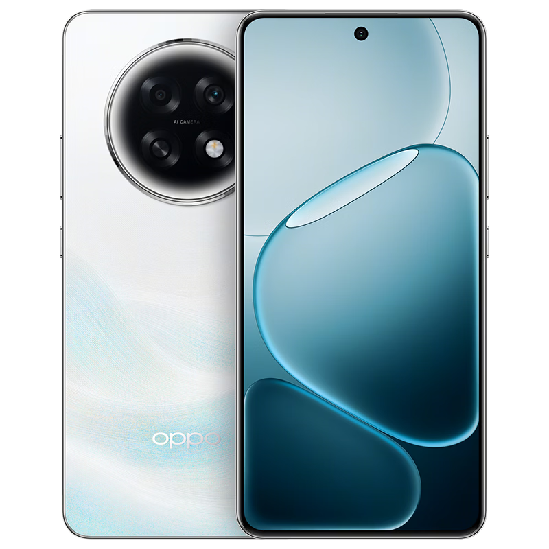 OPPO A6 GT 12GB+256GB 流光白 耐用新一代 强悍更流畅 IP69防水 超抗摔金刚石架构 5G学生智能手机