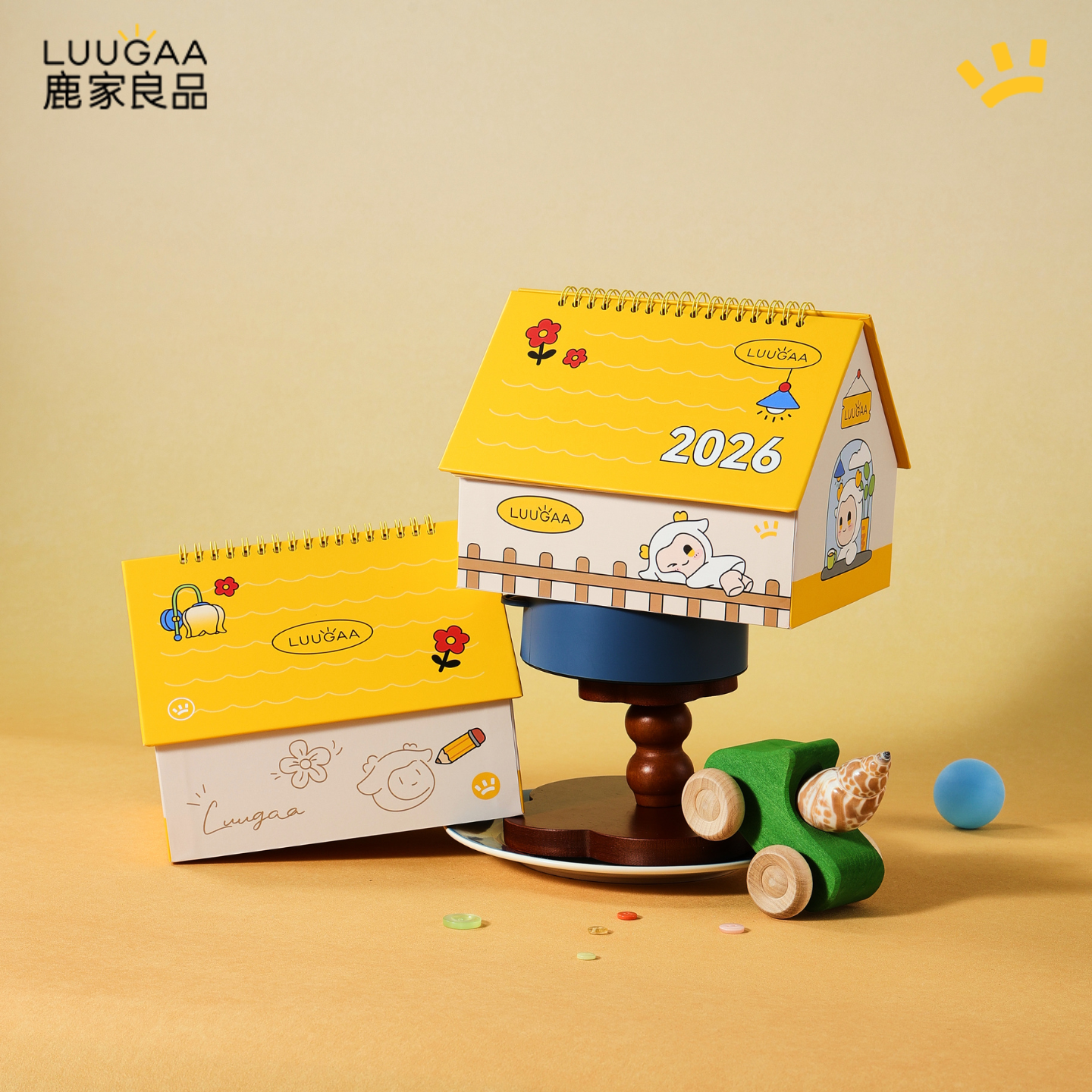 鹿家良品（LUUGAA）鹿西西小屋储物日历 鹿西西小屋储物日历*1个