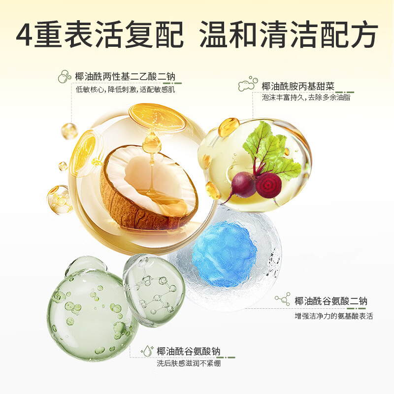 悦哺婴儿洗发沐浴二合一 低泡易冲洗 宝宝植萃洗发水沐浴露新生儿可用 【低泡易洗】洗沐二合一300ml