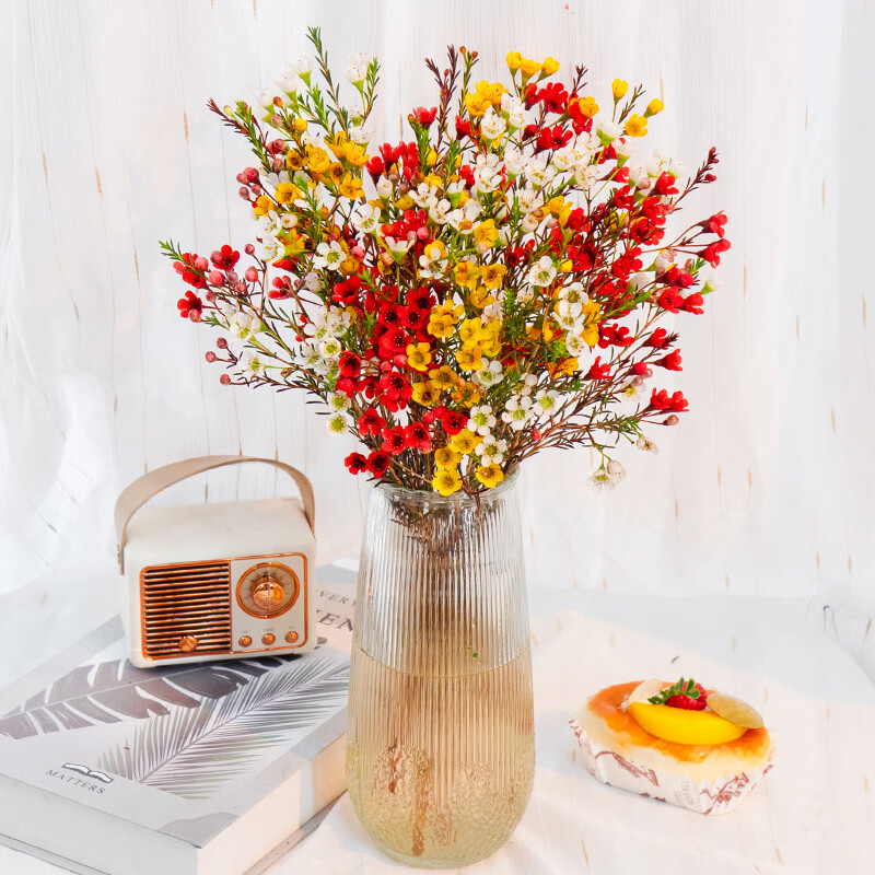 京东鲜花混色腊梅（200g）家庭装饰生活鲜花赠送挂卡源头直发