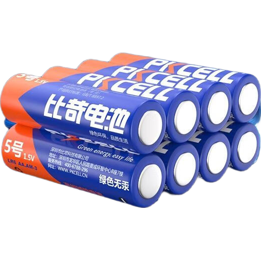 【京东物流】比苛电池5号7号碳性电池鼠标遥控器玩具电子秤专用闹钟电动牙刷1.5v干电池正品京东店 比苛5号10粒+7号10粒【共20粒】