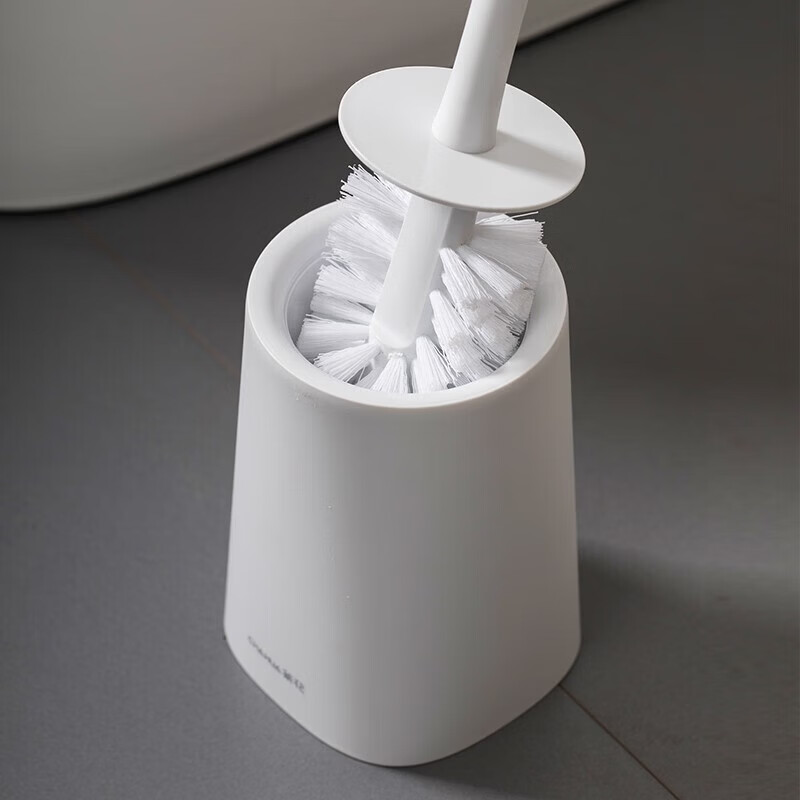 茶花【甄选厂家】马桶刷无死角洗厕所刷子长柄去死角软毛挂墙式家用卫 一个装 京东折扣/优惠券