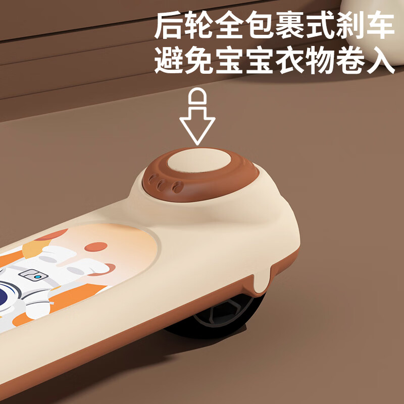 飞鸽（FG FLYING PIGEON）飞鸽儿童滑板车1-3-6岁男女孩可坐多功能便携式宝宝节日生日礼物 飞鸽【紫粉色】坦克闪光轮+音乐灯光+座位