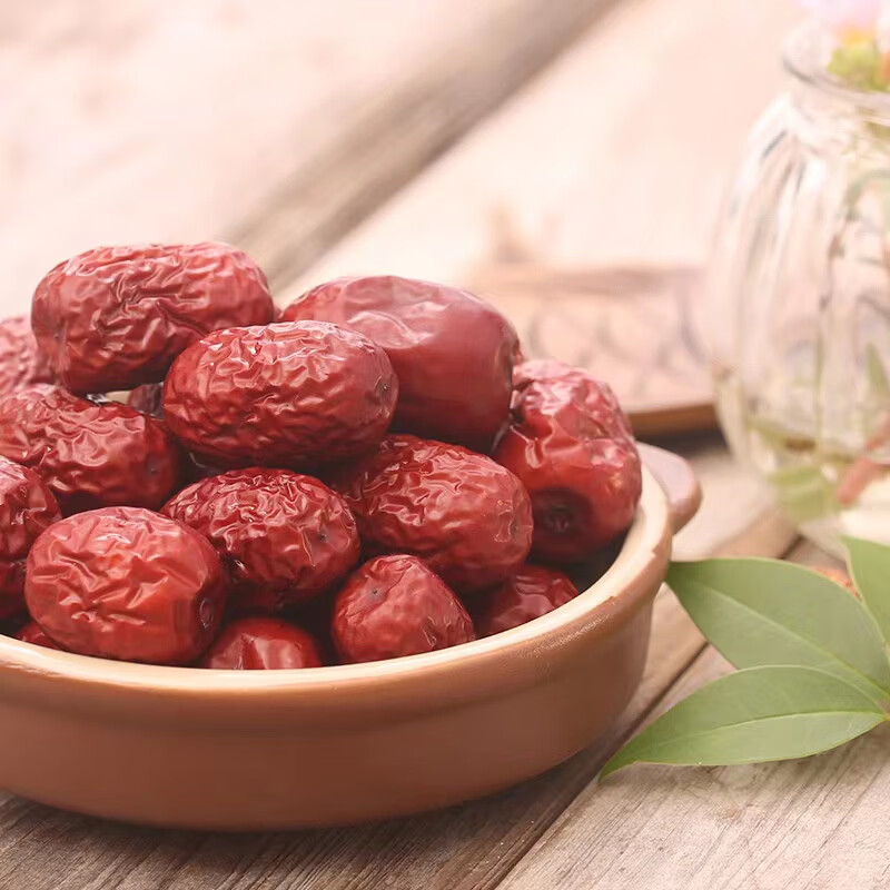 枣红栆杞红枣新疆特级一级2025年新疆特产正宗若羌灰枣原生态新鲜吊干大枣 若羌灰枣1斤【皮薄肉厚·枣香浓郁】【特级】 京东折扣/优惠券
