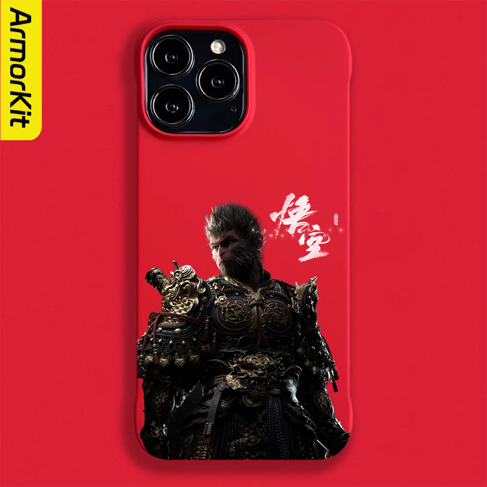 ARMORKIT适用苹果17ProMax手机壳15ProMax散热快iPhone16/16promax/14/13/12保护套防摔硬壳黑悟空轻薄 【朱砂红】黑悟空A0251 苹果 17 ProMax