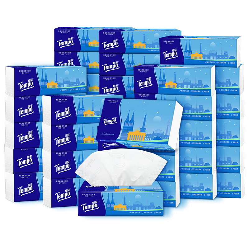 �ñ� TEMPO ŷʽ��������ֽ�� 4��80�� 40�� �Ӻ�Ӵ�ͽ�ֽ 75.8Ԫ